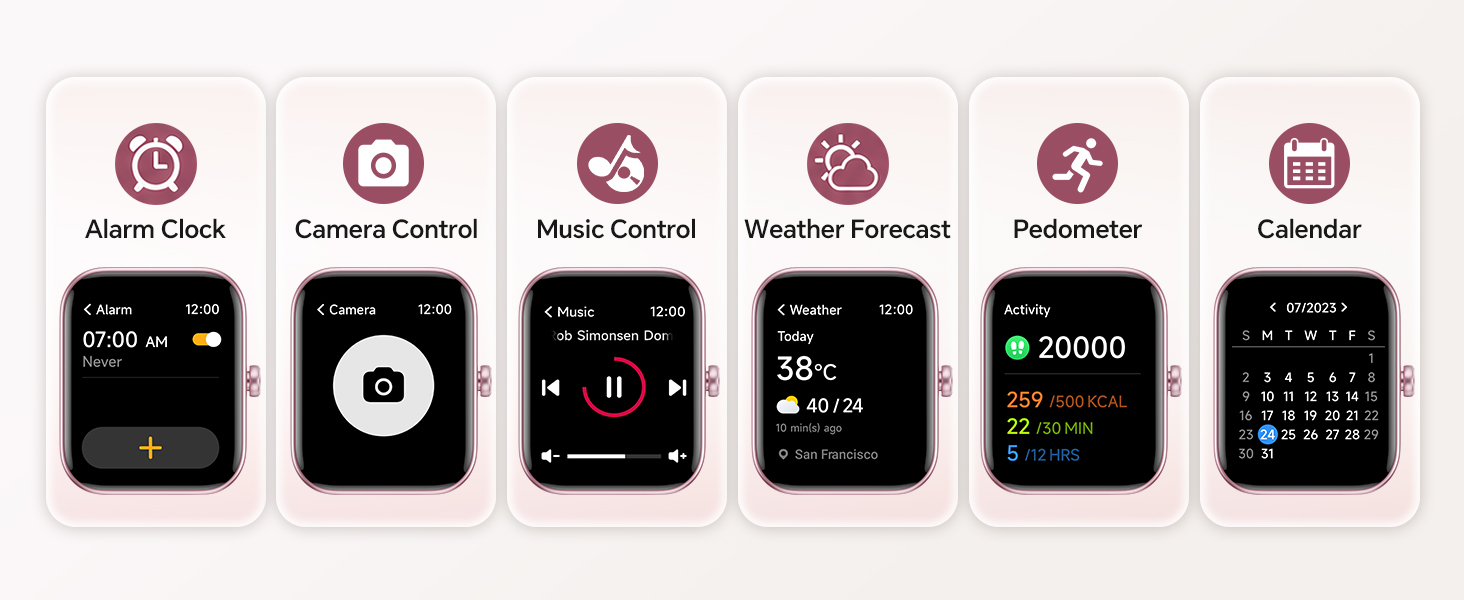 Multifunctional smart watch