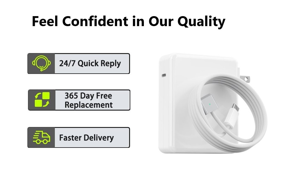 MacBook Pro 16 14 inch Mac Air 15 13 inch 2025 Fast Laptop Charger Power 6.6FT Type C to Magnetic 3