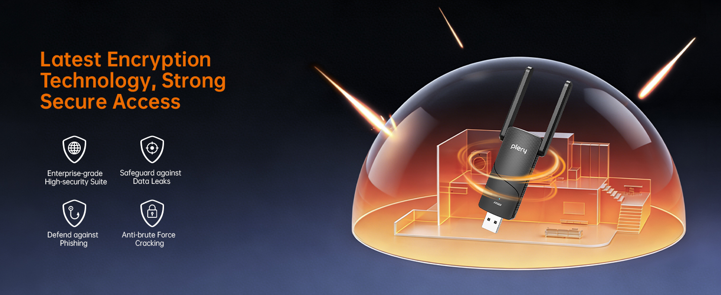 ax900 bluetooth wifi 6 adapter wifi dongle dual band wireless network adapter for desktop laptop pc