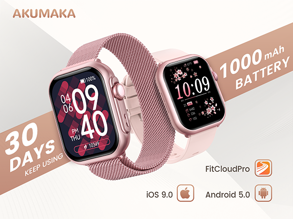 Smart Watch for Android iPhone Compatible