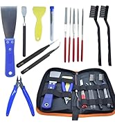 JUNYAOHSU 3D Printer Tool Kit, 24pcs 3D Printer Nozzle Cleaning Tool Removal Tool Kit, Wire Brush...