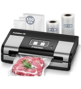 Fully Automatic Vacuum Sealer, 95Kpa Powerful Food Vacuum Sealer Machine, Auto Dry-Wet Detection ...