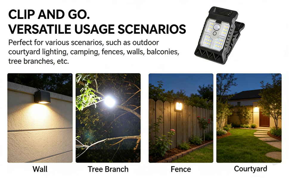 clip on solar lights outdoor solar clip on lights outdoor solar clip light with motion sensor