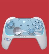 EasySMX S10 Controller for Switch 2/ Switch/PC-One Key Wake-up, TMR Anti-Drift Joystick, Mechanic...