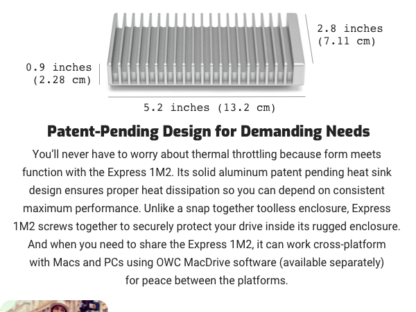 EXTERNAL SSD 1TB 2TB 4TB 8TB M.2 THUNDERBOLT USB4 STORAGE 4K MAC PC USB-C HARD DRIVE SOLID STATE 