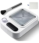 MOSKANY 80W Nail Dust Collector Vacuum with Nail Cleaning Brush,Quiet Nail Fan Dust Collector Nai...