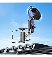 MARTVSEN Car Photography Phone Mount Stabilizer, Universal 360° Rotation Anti-Shake Metal Car Pho...