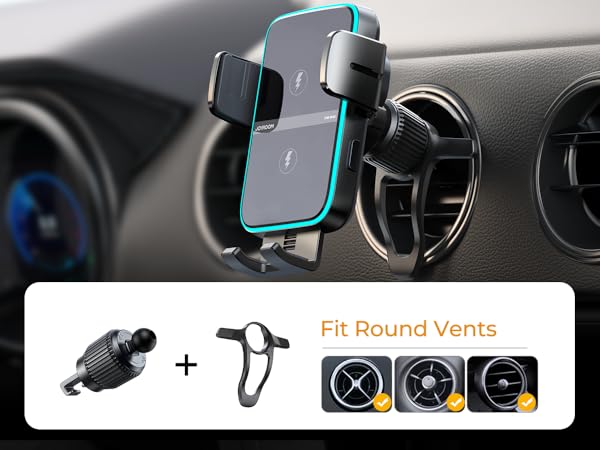 wireless charging car mount