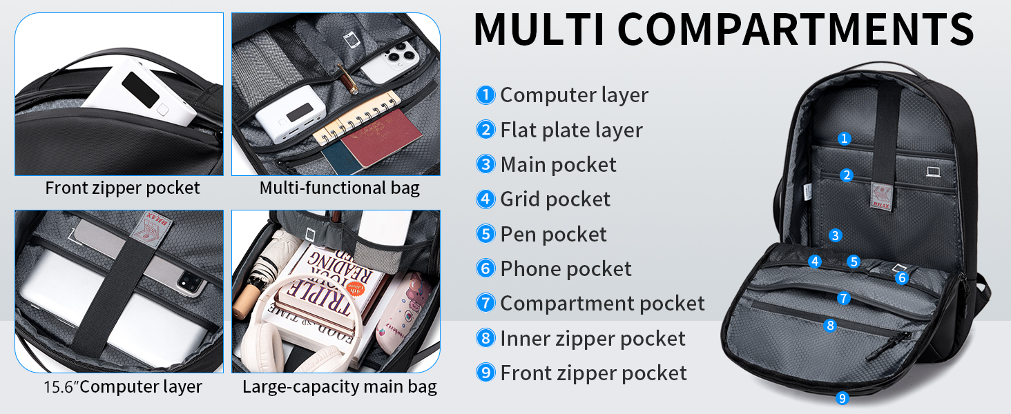 carry-on travel backpacks function demonstration