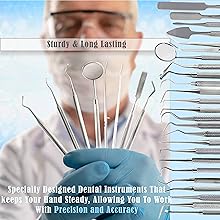 Premium Quality Stainless Steel Dental Oral Hygiene Probes Picks Scaler Composit Filling Instruments