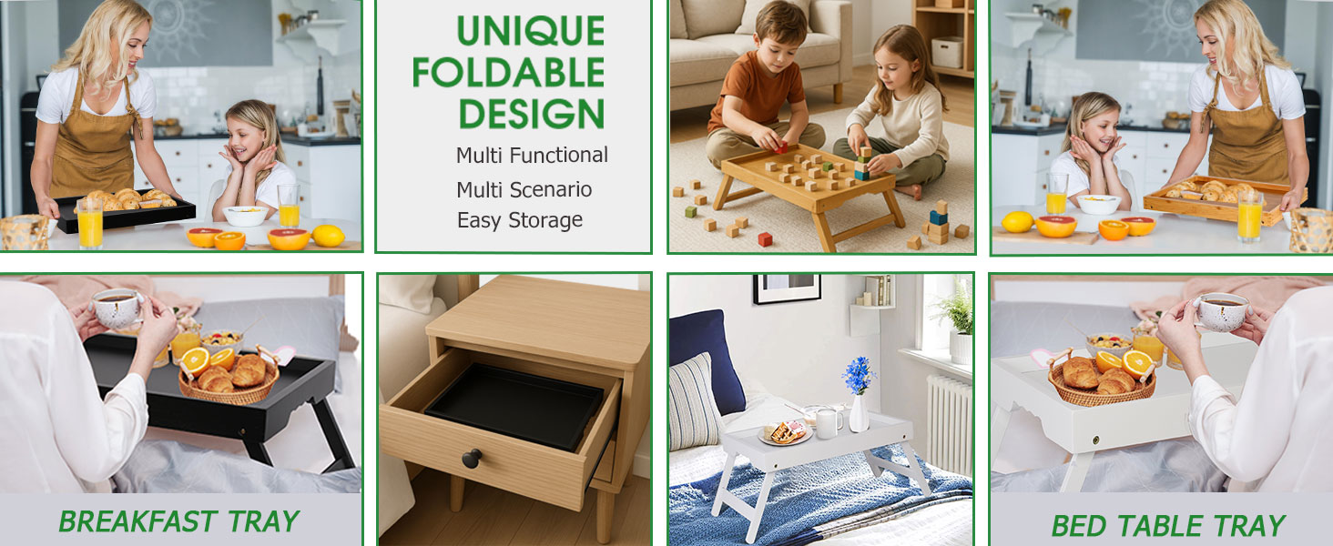 bed table tray for eating