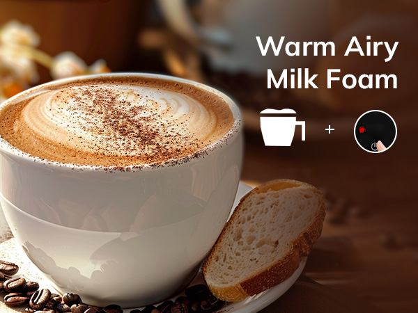 Stainless Steel Electric Milk Frother and Steamer