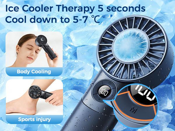 Ice Cooler Therapy 5 seconds Cool down to 5-7 ?
