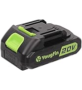 Yougfin Power Tool, 2.0 Ah Lithium-ion Battery