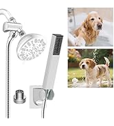 Hibbent cUPC Certified All Metal Dog Sprayer Attachment Set, Stainless Steel Pet Shower Sprayer f...
