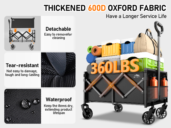 folding cart with wheels collapsible