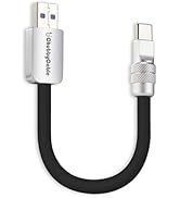 chubbycable Cute Chubby 120W Short USB-C Cable Power Bank Fast Charging Cable Silicone Charger Co...