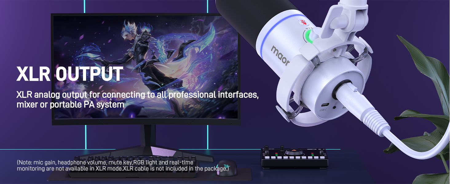 MAONO XLRUSB Dynamic Microphone Kit