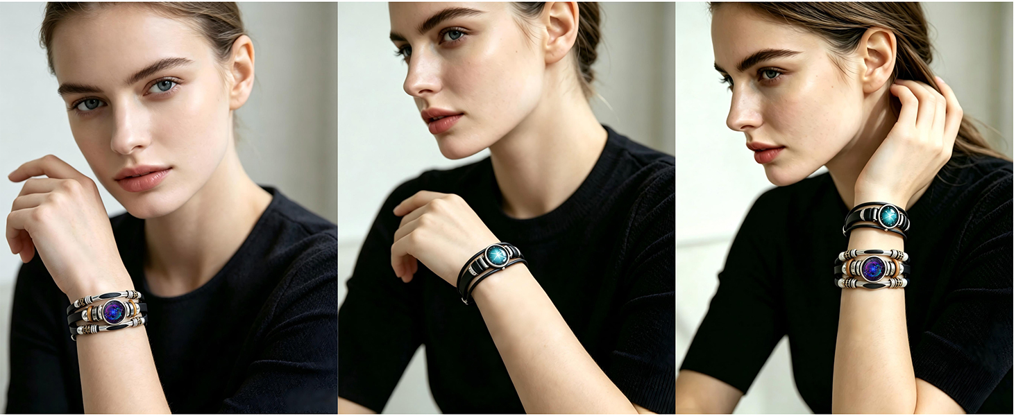 2PCS Zodiac Sign Bracelets
