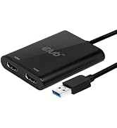Club3D CSV-1474 USB 3.2 Gen1 Type A to HDMI Dual Monitor 4K60Hz