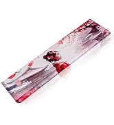 GUNMJO Acrylic Keyboard Wrist Rest, Cherry Blossom, for TKL Computer Keyboard and Mechanical Keyb...