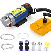 Oil Pump Compatible with Dewalt 20V Max Battery(No Battery), 100W Oil Extractor Pump Oil Removal ...