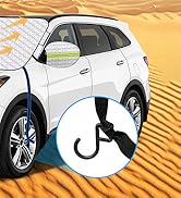 Range Tour Car Windshield Snow Cover, Automotive Windshield Cover for Snow, Ice, Sun Frost Guard ...