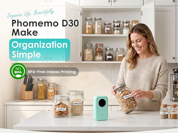 phomemo d30 label maker