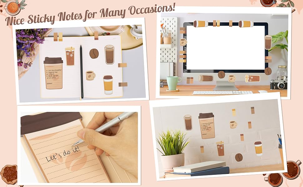 Coffee Lovers Sticky Notes