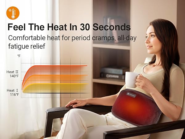 heating pad for back pain relief