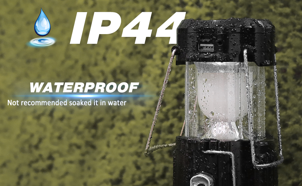 IP44 Waterproof
