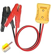 Govel 20V Jumper Cables Adapter for Dewalt- 2FT 8AWG Purple Copper, Large Clamps, Portable Batter...