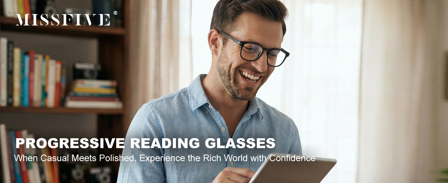 2526 Progressive reading glasses