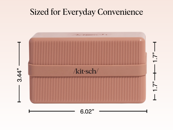 Kitsch 4-Compartment Travel Soap Case