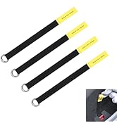 YAWUROU 4 PCS Car Door Emergencies Pull Cord, Heavy-duty Nylon Crisis Urgent Situations Release L...