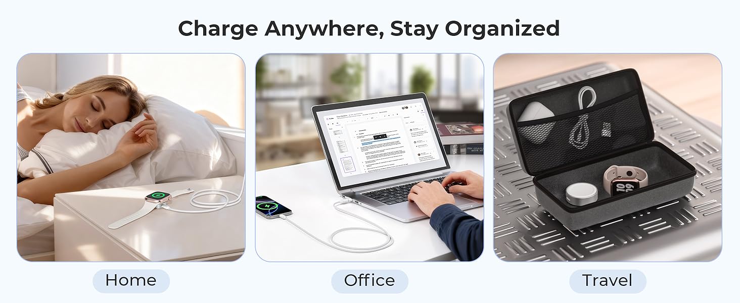 Magnetic Apple Watch Charging Set