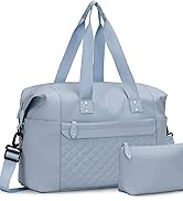Pritent Travel Duffle Bag, Waterproof Weekender Overnight Hospital Bags for Women Men with Toilet...