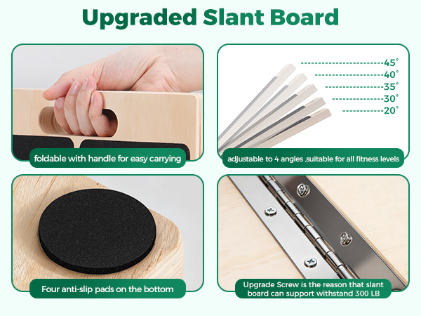 Slant Board for Calf Stretching