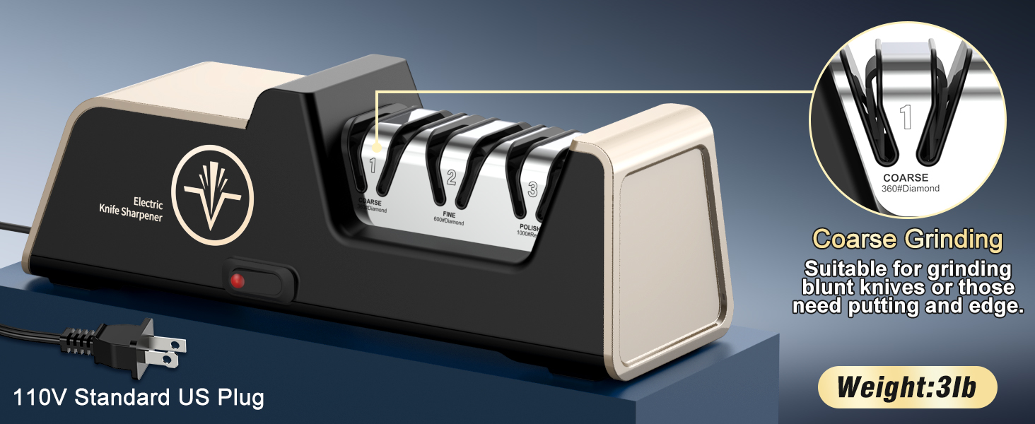 electric knife sharpener