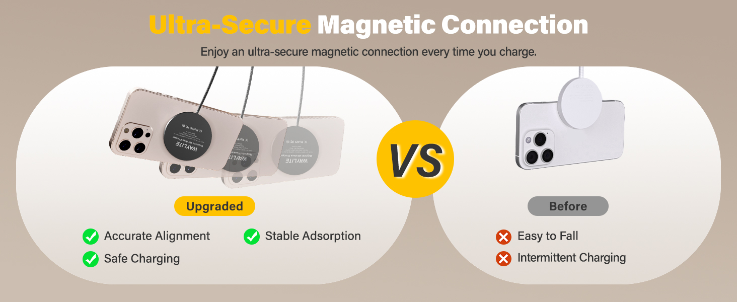 magnetic wireless charger for iphone