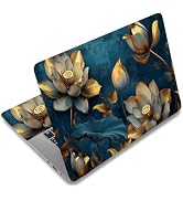 SUPERDANT Laptop Skin Sticker Lotus Flower Laptop Decals Personalized Universal Notebook Computer...