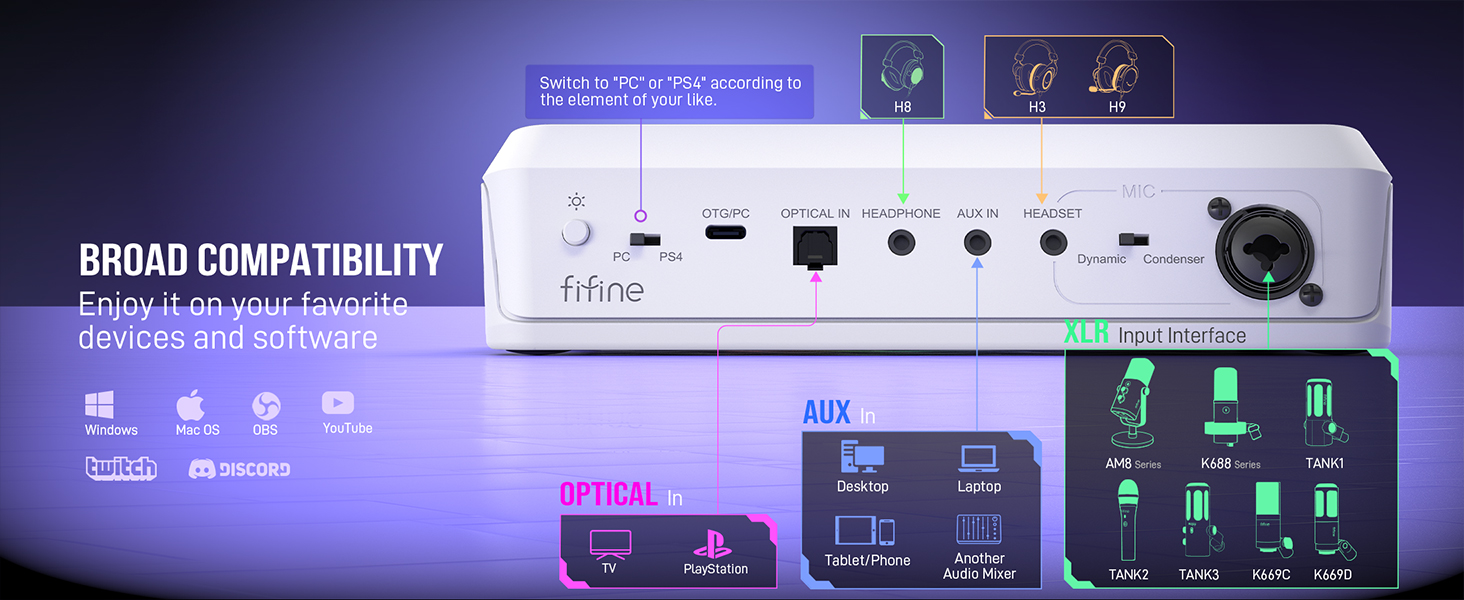 streaming mixer