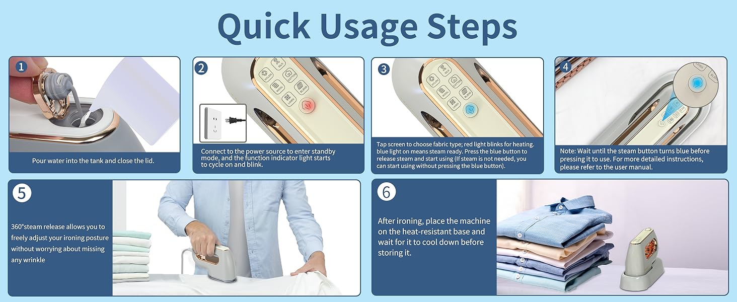 portable steamer for clothes