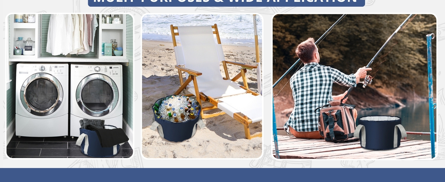 Collapsible Bucket with Handle