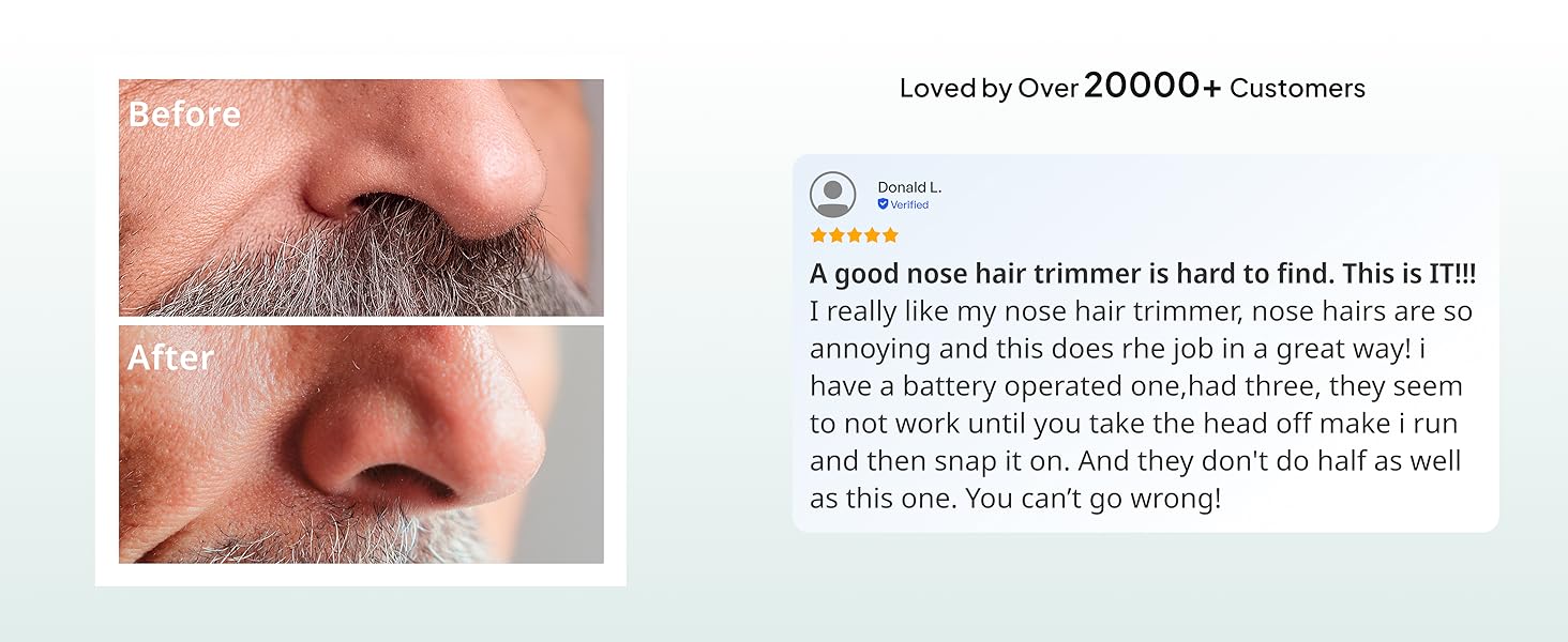 nose hair trimmer for men