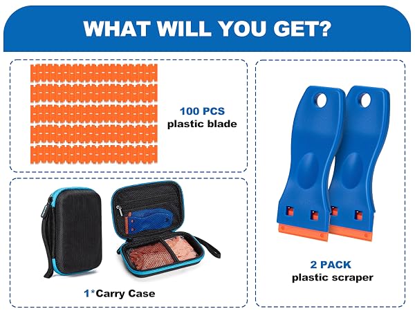 plastic scrapers