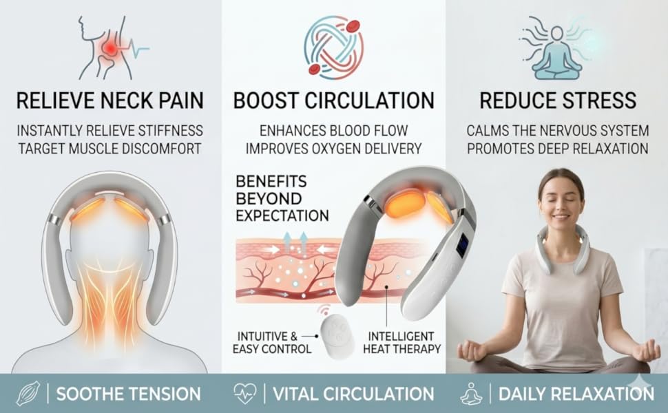 Neck Massager with Heat