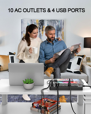 extension cord with multiple outlets