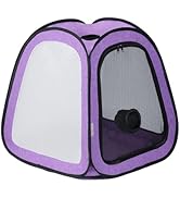 JOOLIO B&amp;S Pet Dog Cat Drying Box Waterproof Anti-Hair Flying Portable Cat Cage Kennel Portable F...