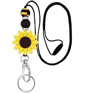 BIHRTC ID Badges Holder Lanyards Breakaway Lanyard Necklace for Women Teachers Student Nurse Neck...